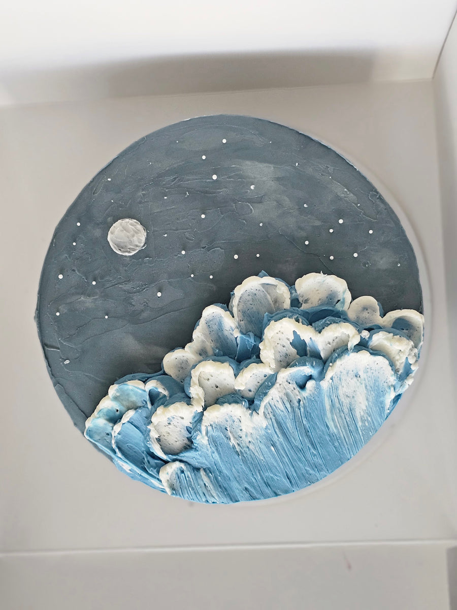 Moonlit clouds